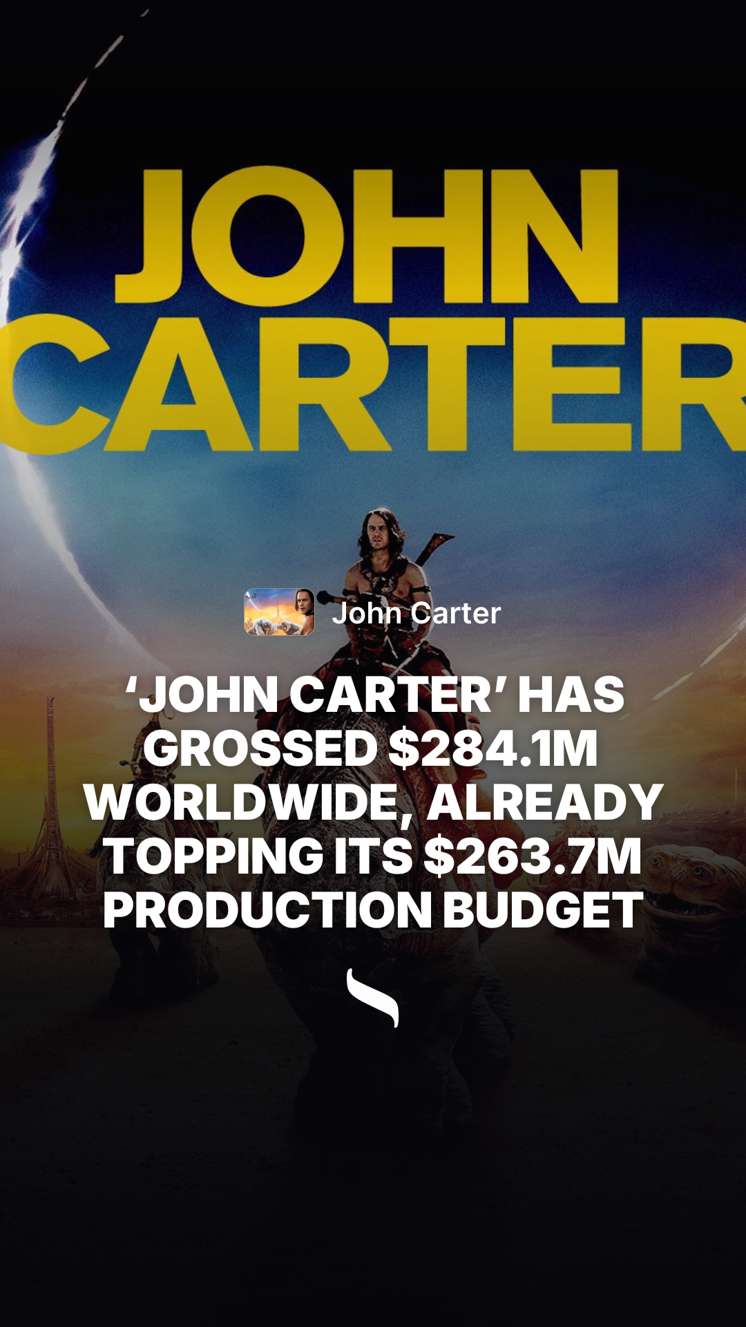 John Carter share card