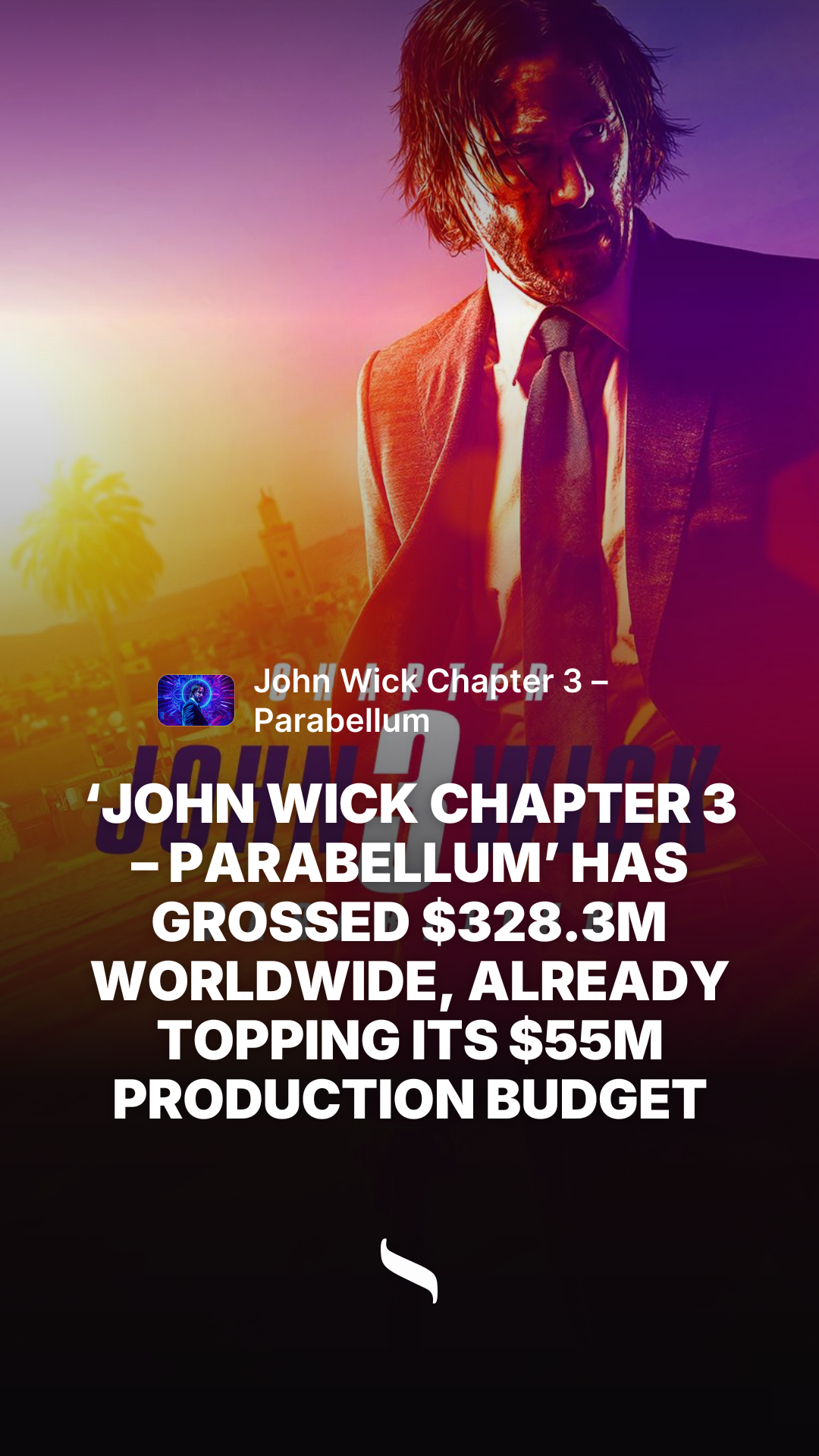 John Wick Chapter 3 – Parabellum share card