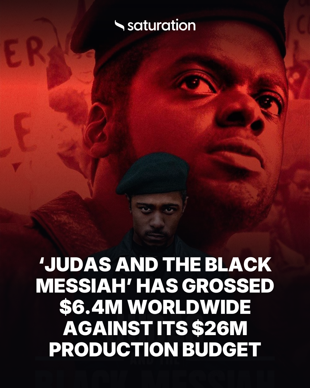 Judas and the Black Messiah share card