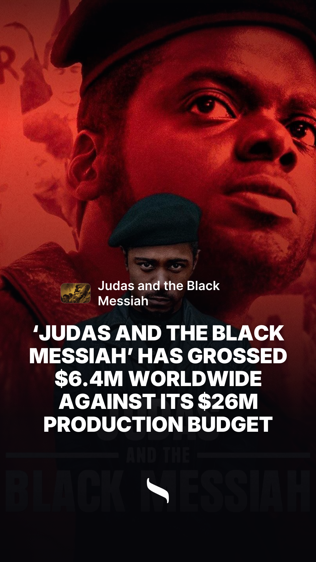 Judas and the Black Messiah share card