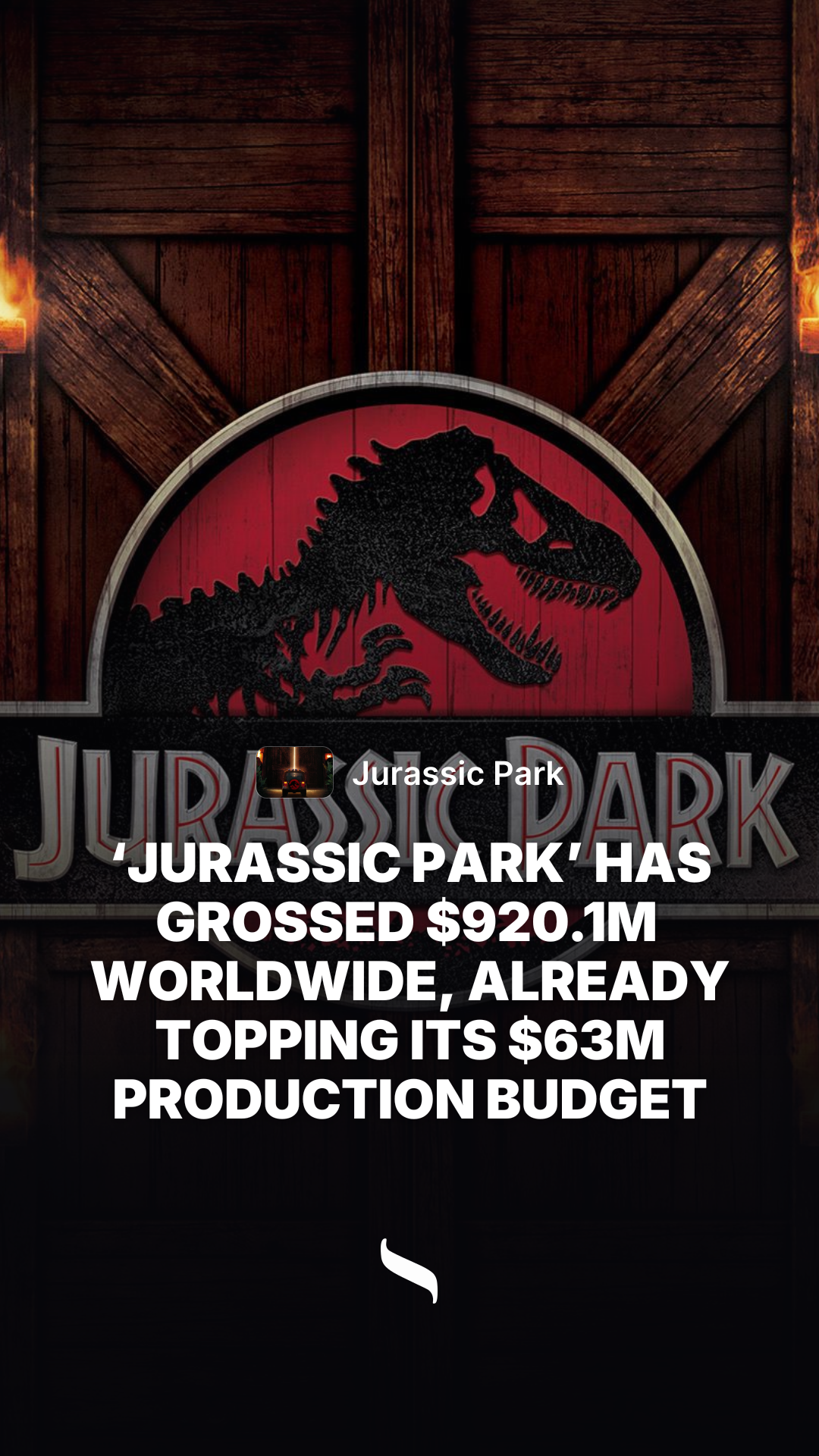 Jurassic Park share card
