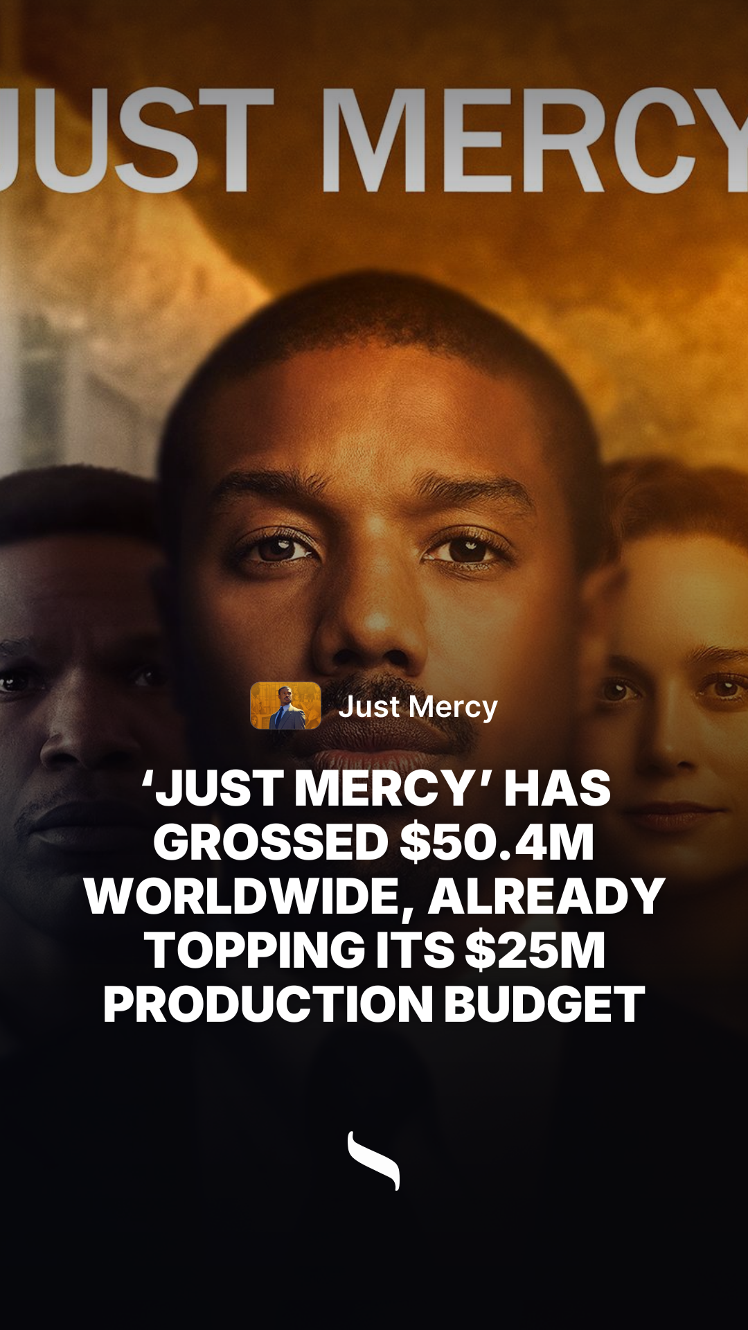 Just Mercy share card
