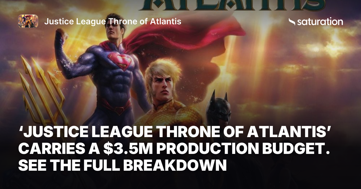 Justice League Throne of Atlantis share card