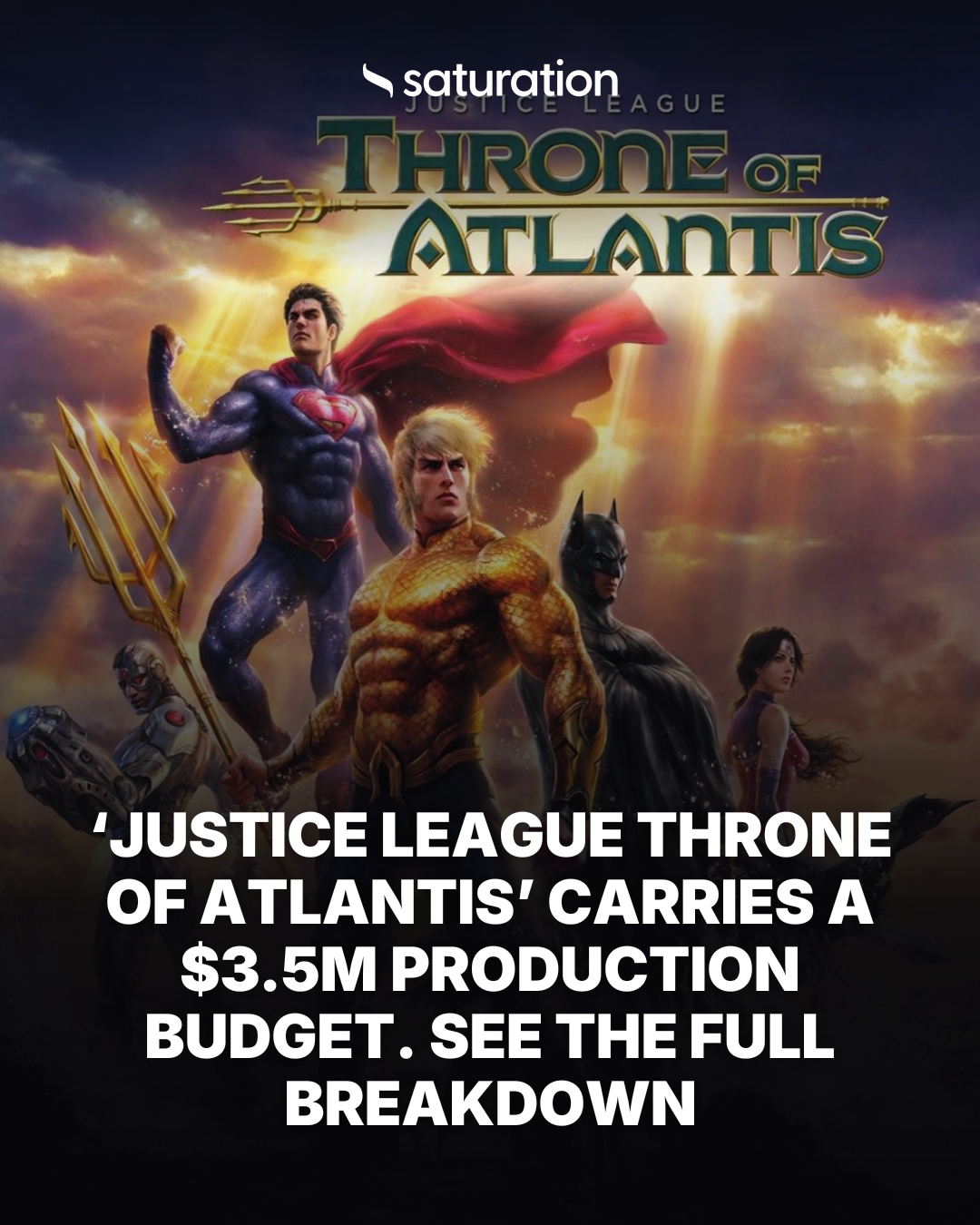 Justice League Throne of Atlantis share card