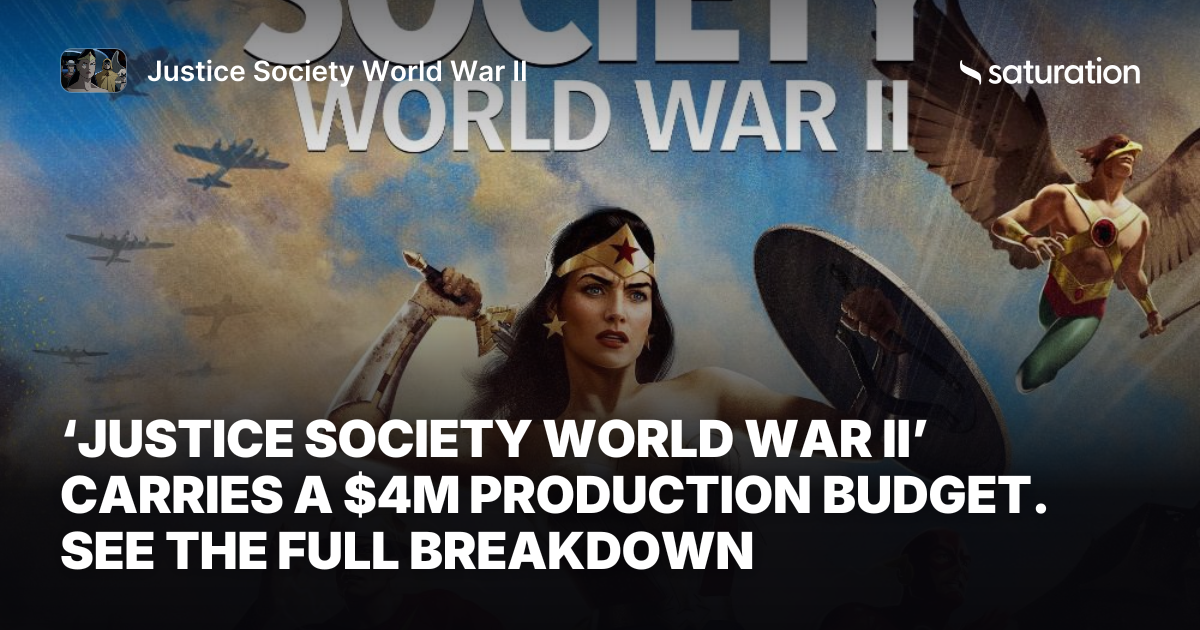 Justice Society World War II share card