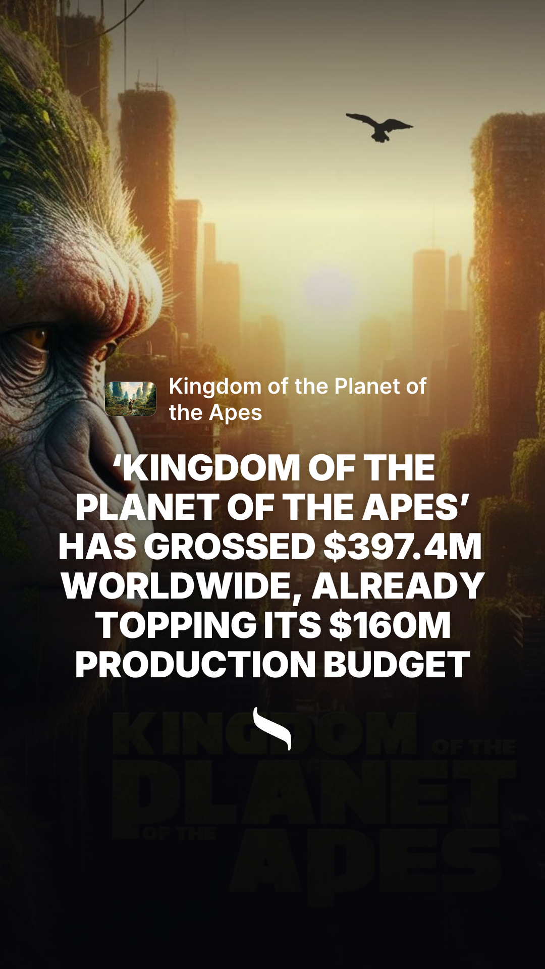 Kingdom of the Planet of the Apes share card