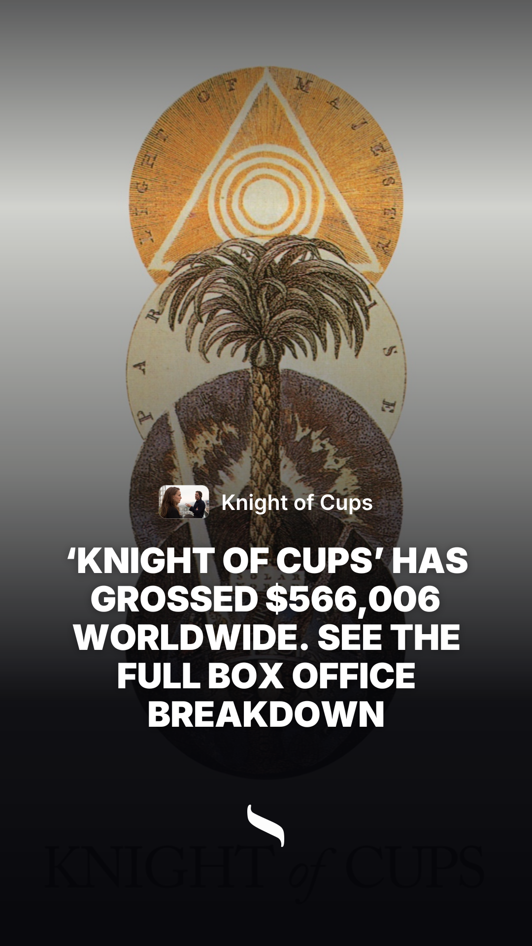 Knight of Cups share card