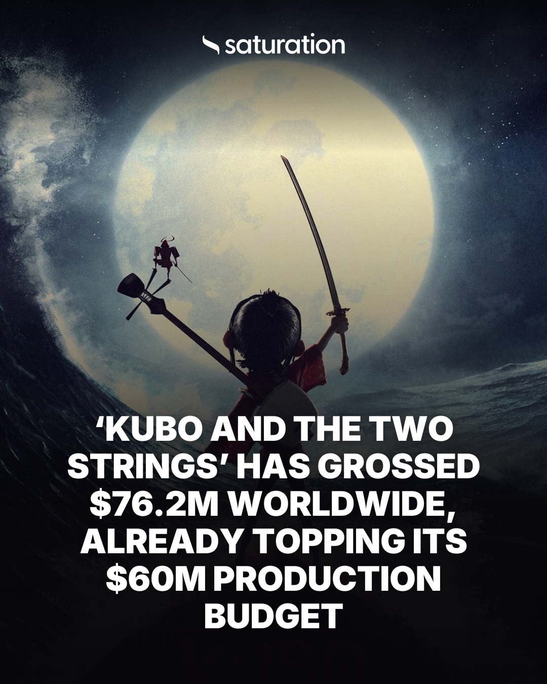 Kubo and the Two Strings share card