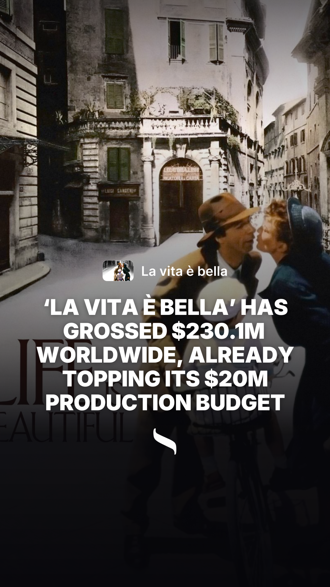 La vita è bella share card
