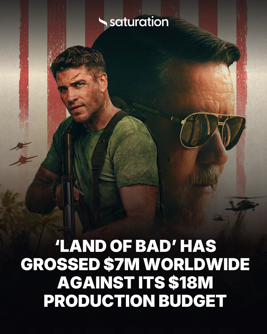 Land of Bad share card