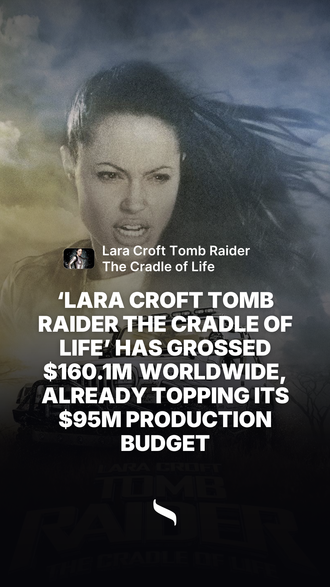 Lara Croft Tomb Raider The Cradle of Life share card