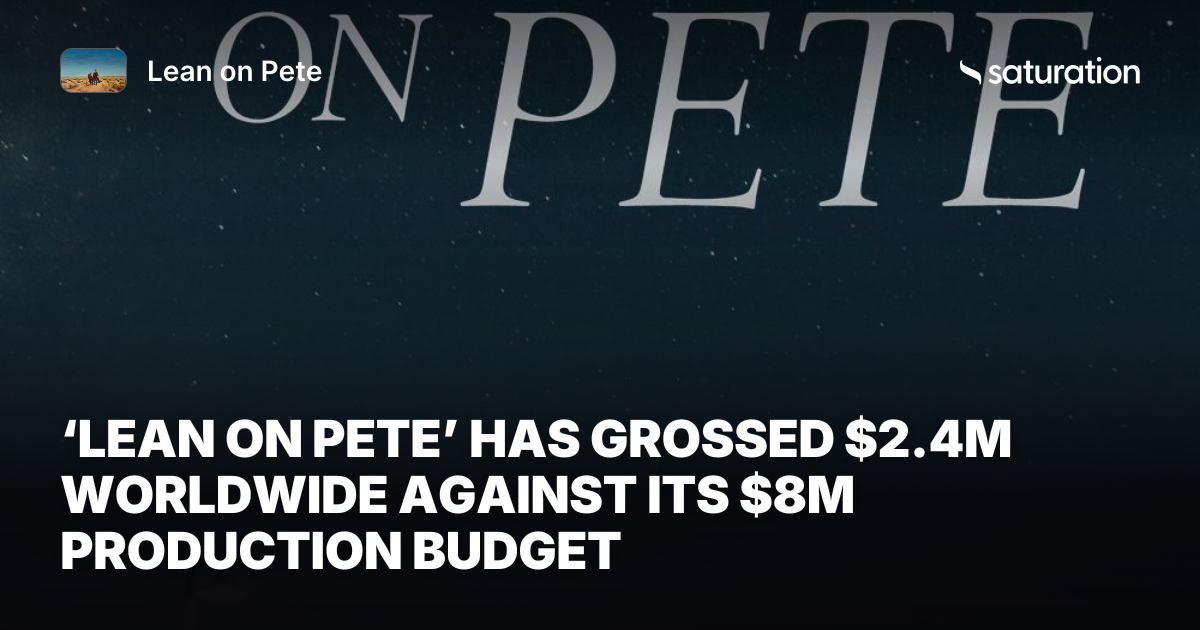 Lean on Pete share card