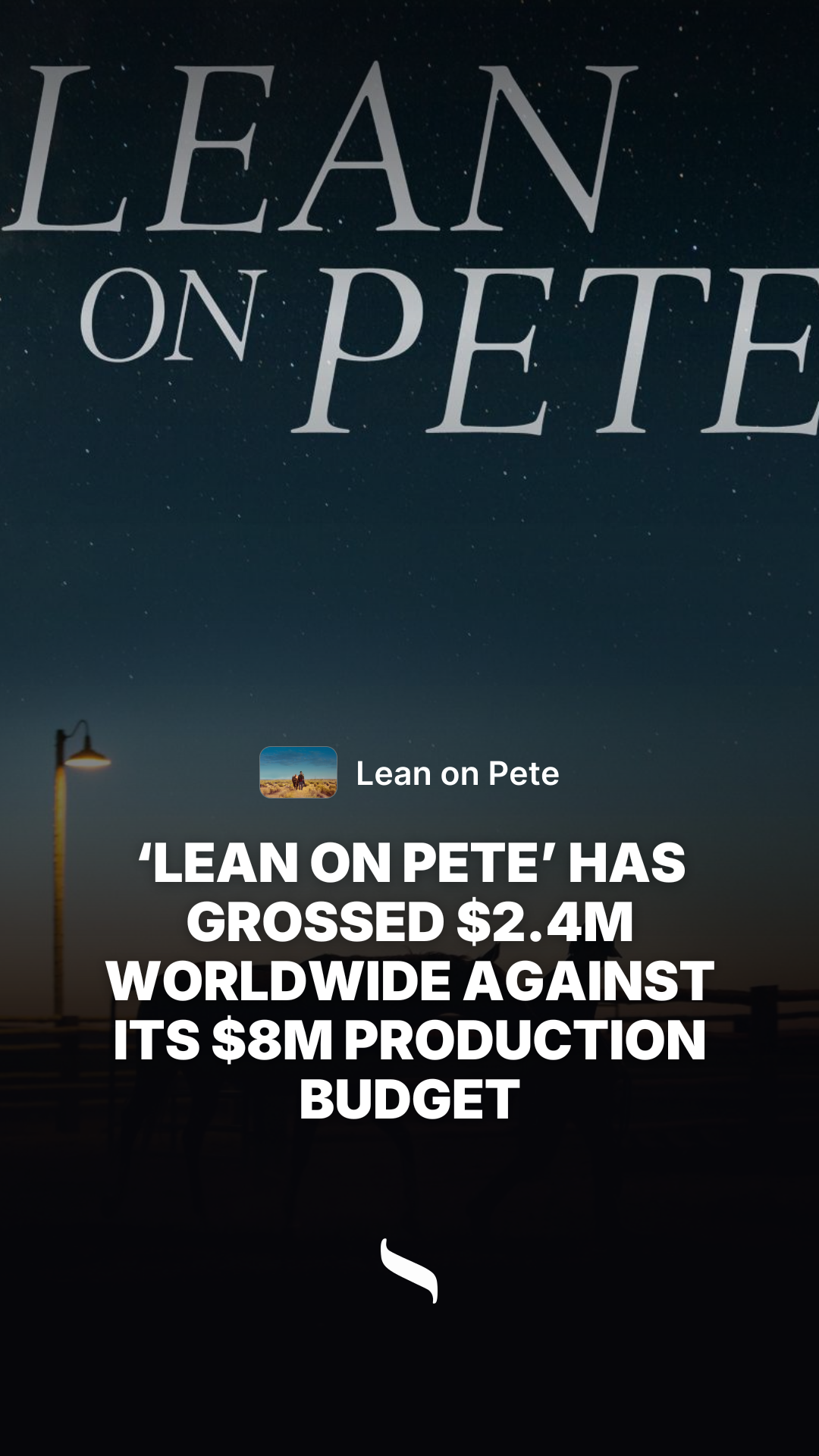 Lean on Pete share card