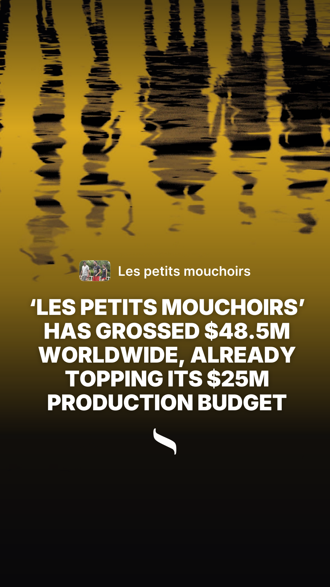 Les petits mouchoirs share card