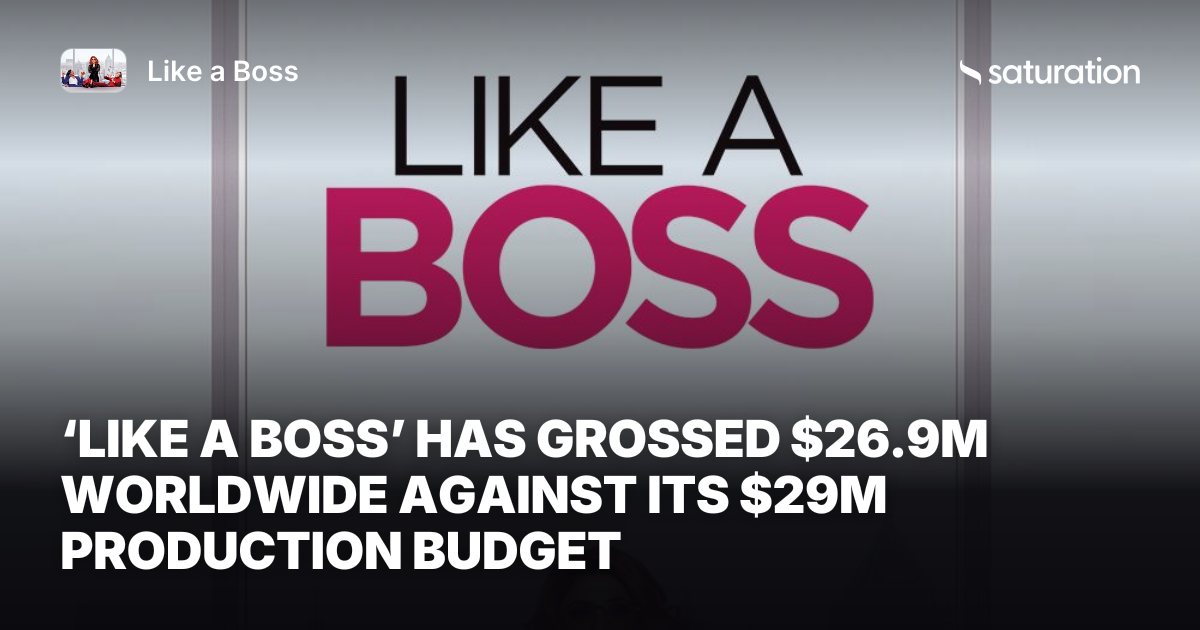 Like a Boss share card