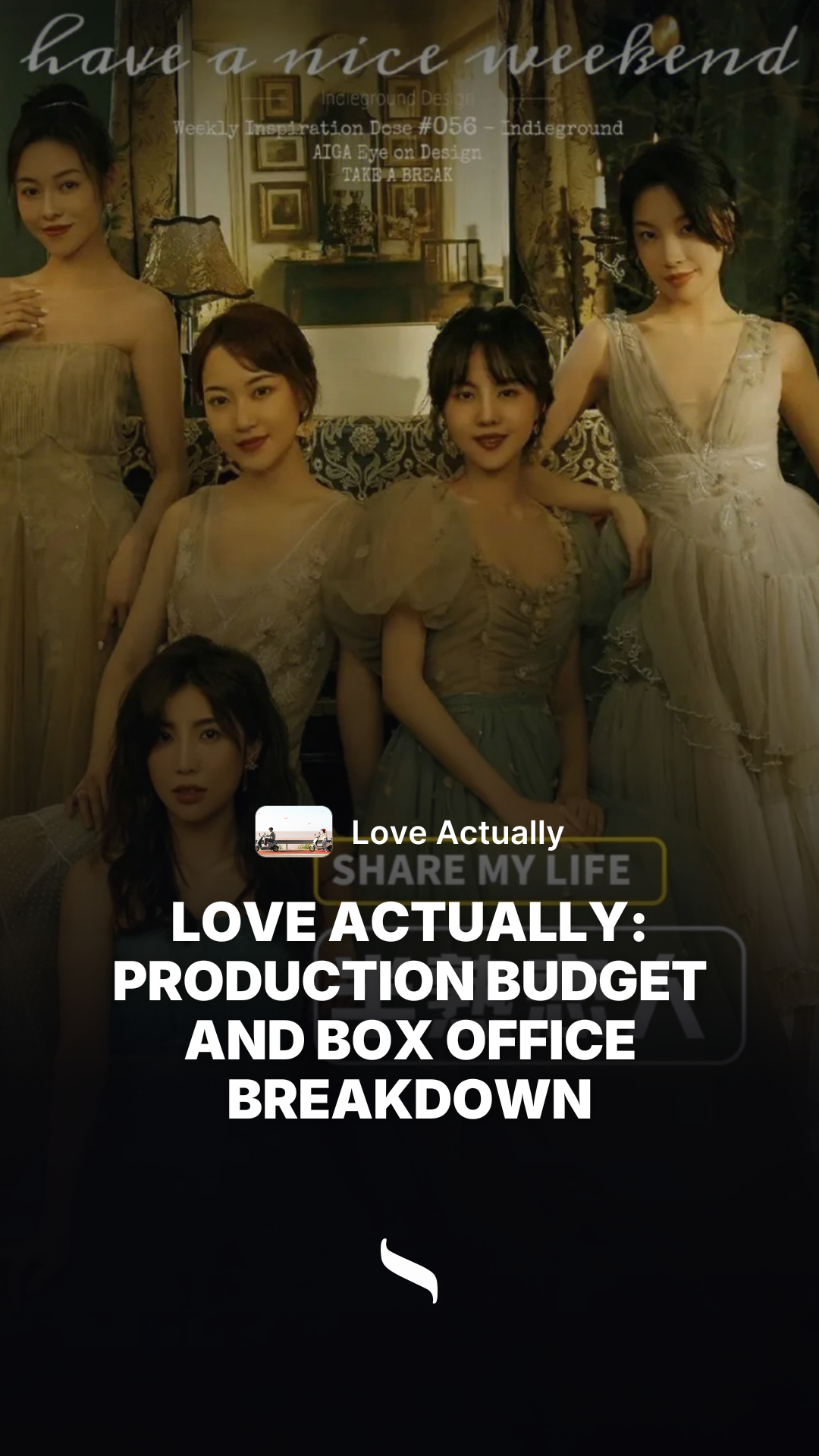 Love Actually share card