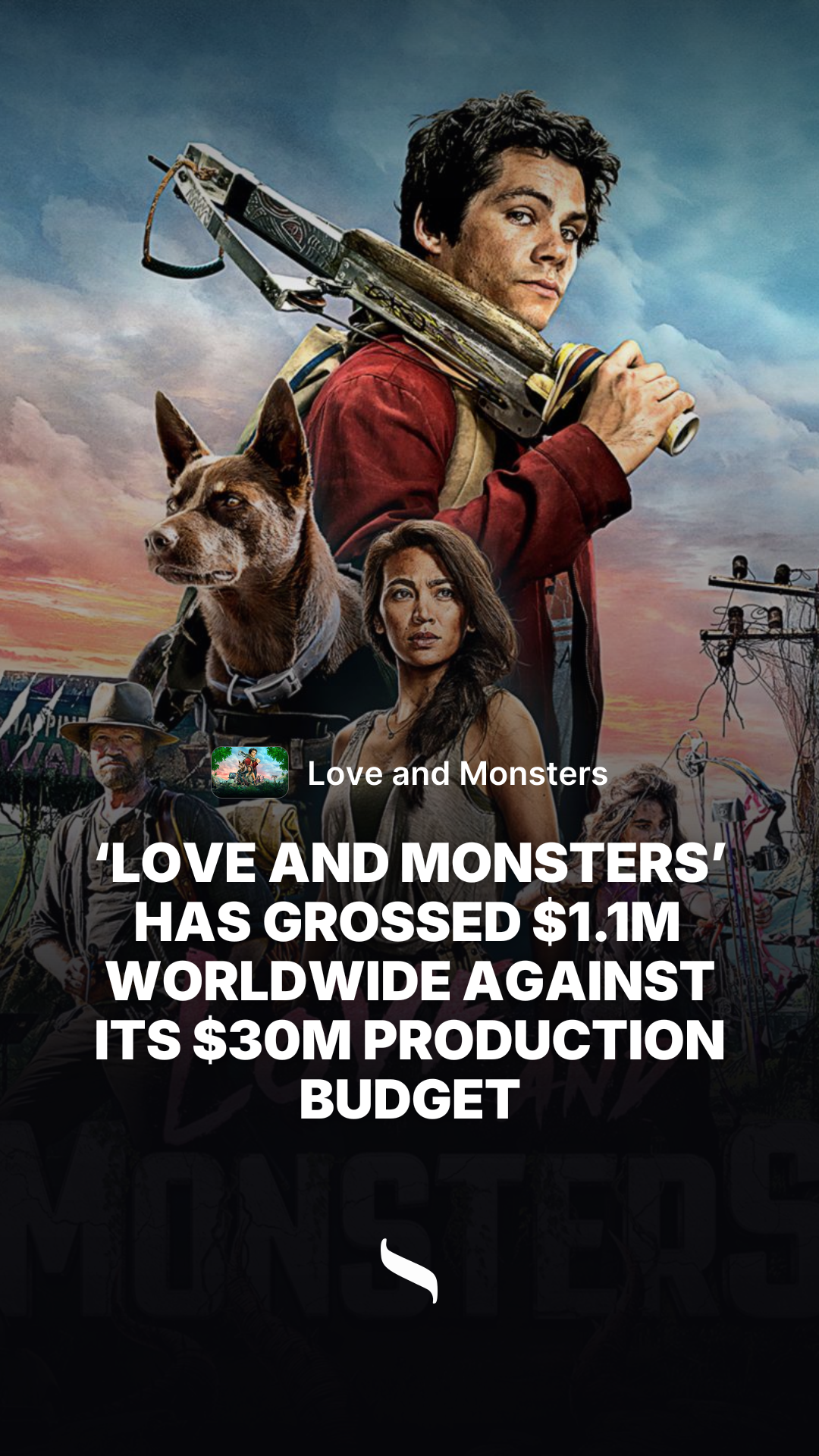 Love and Monsters share card
