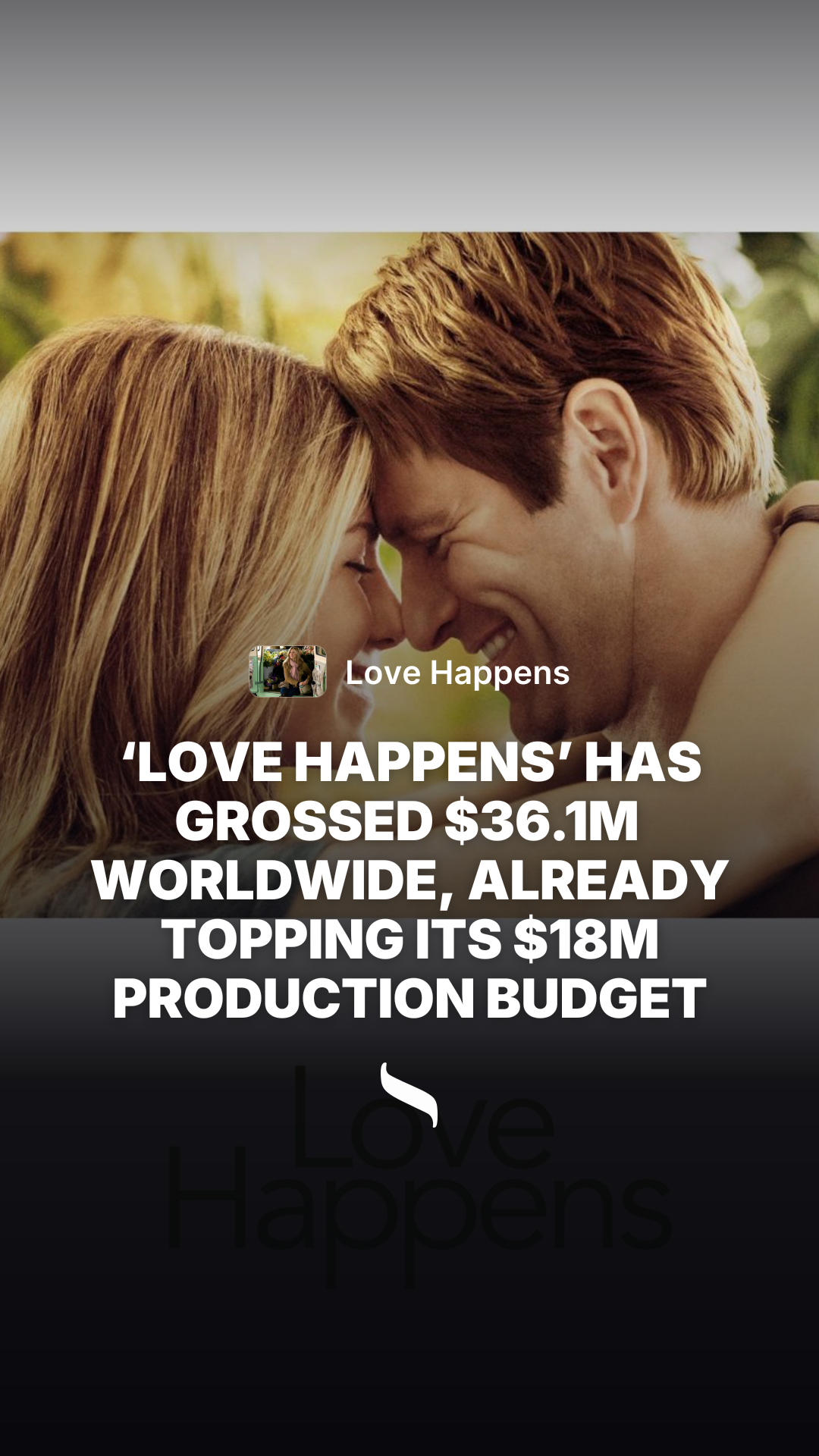 Love Happens share card