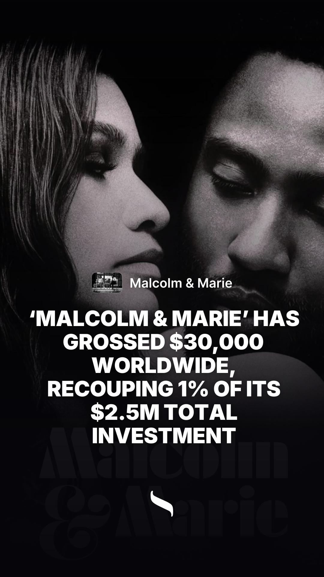Malcolm & Marie share card