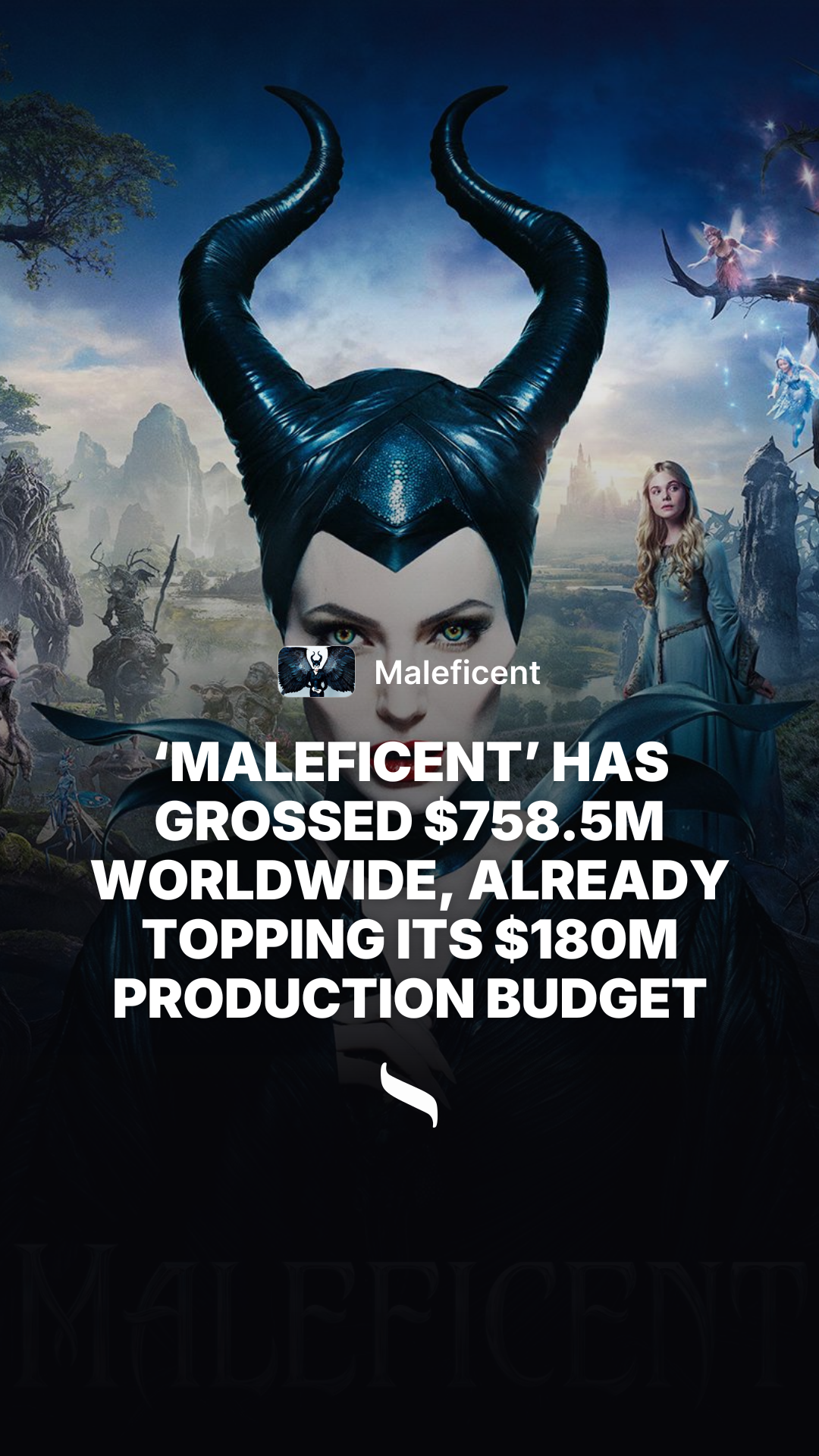Maleficent share card