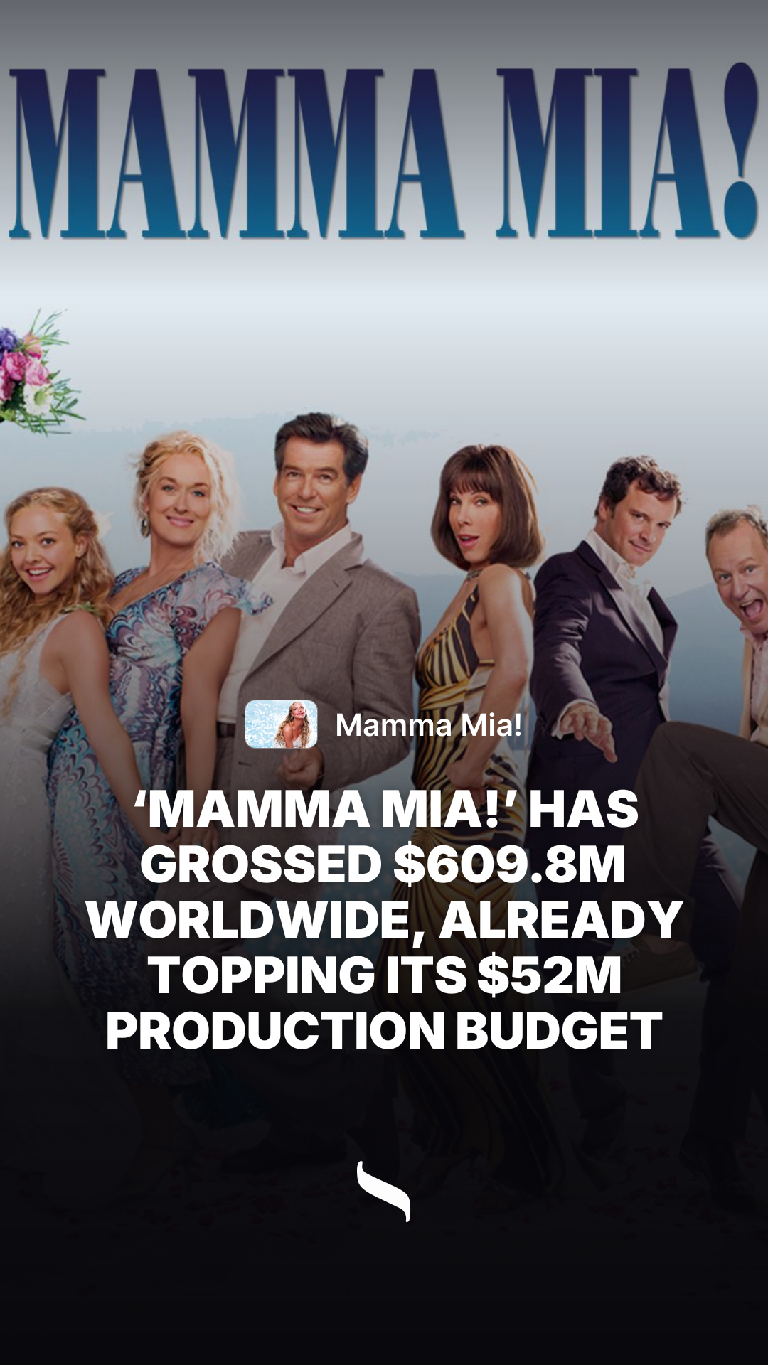 Mamma Mia! share card