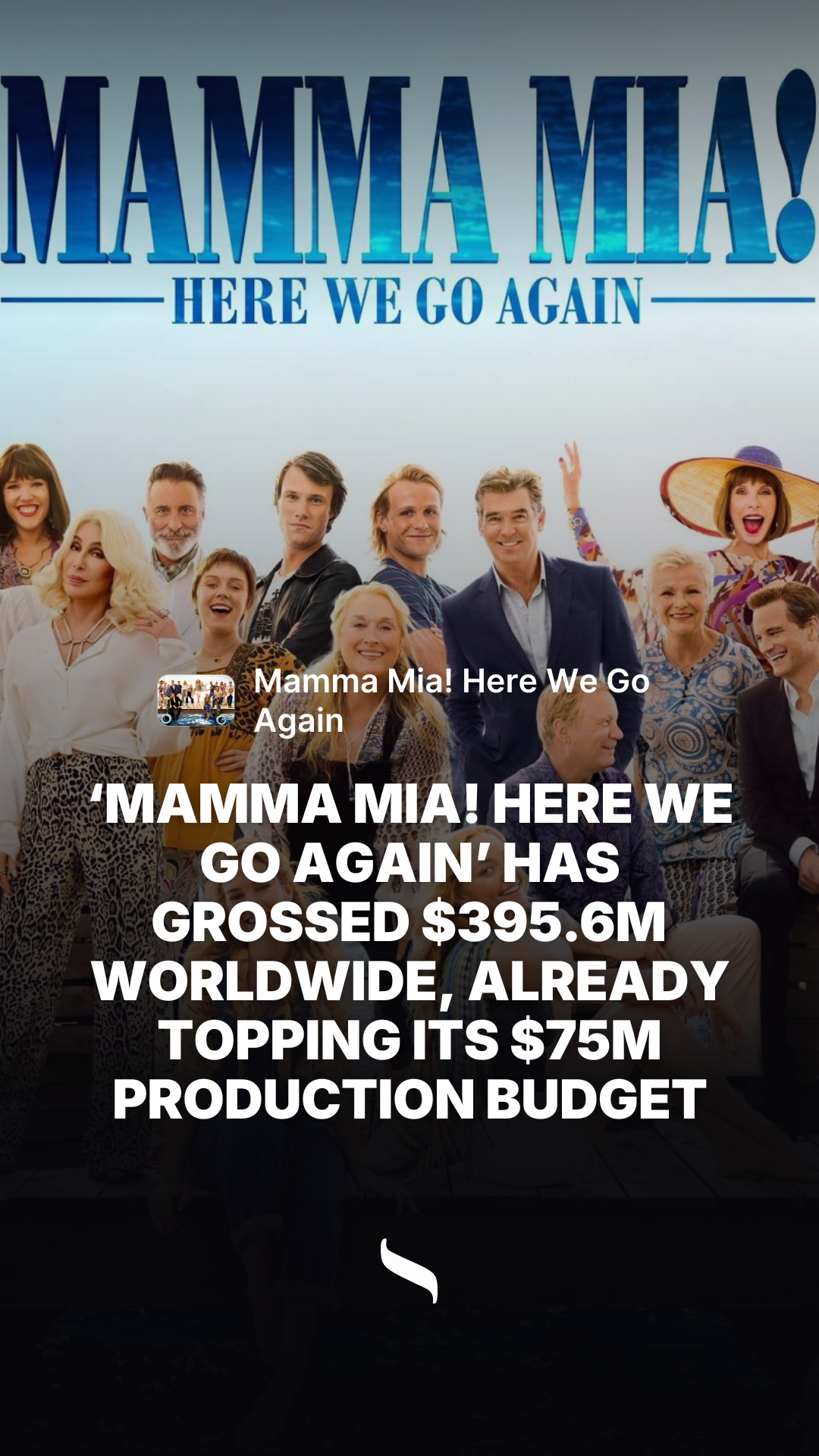 Mamma Mia! Here We Go Again share card