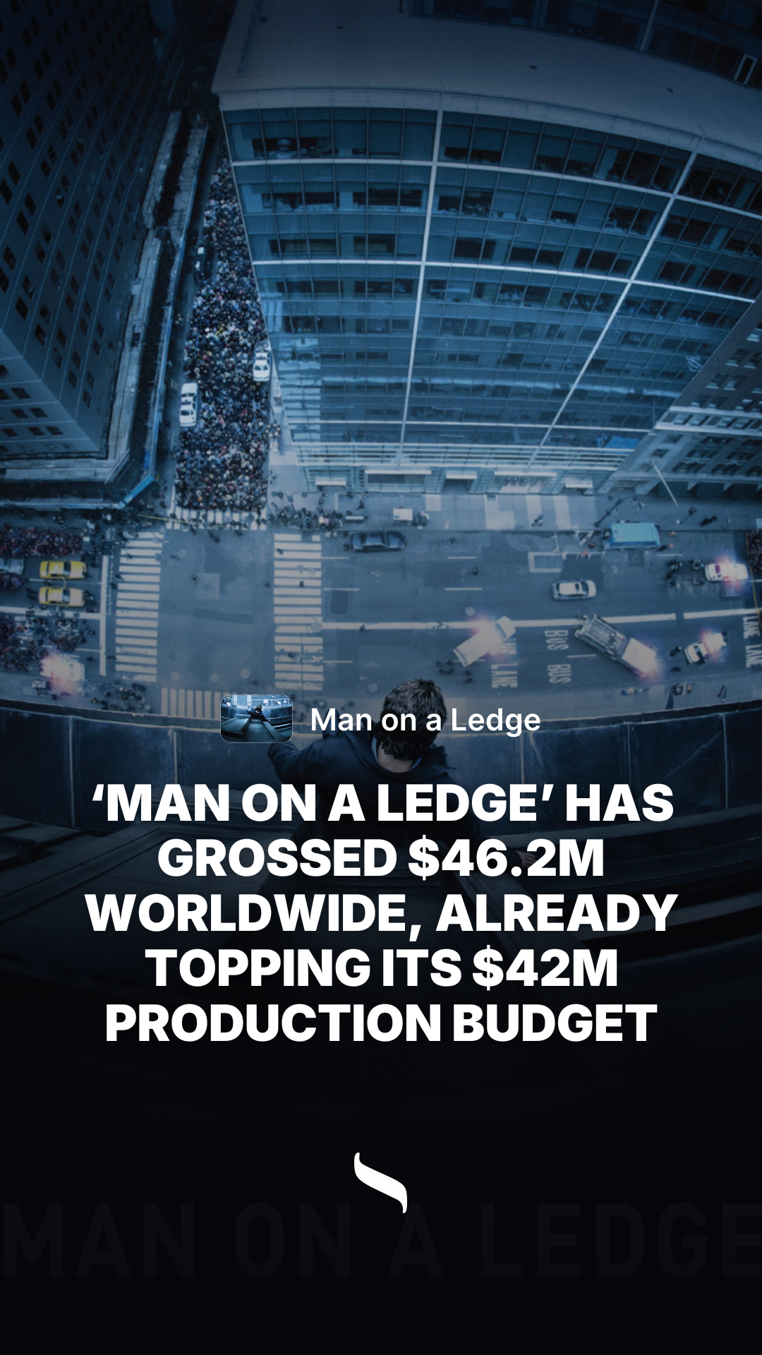 Man on a Ledge share card