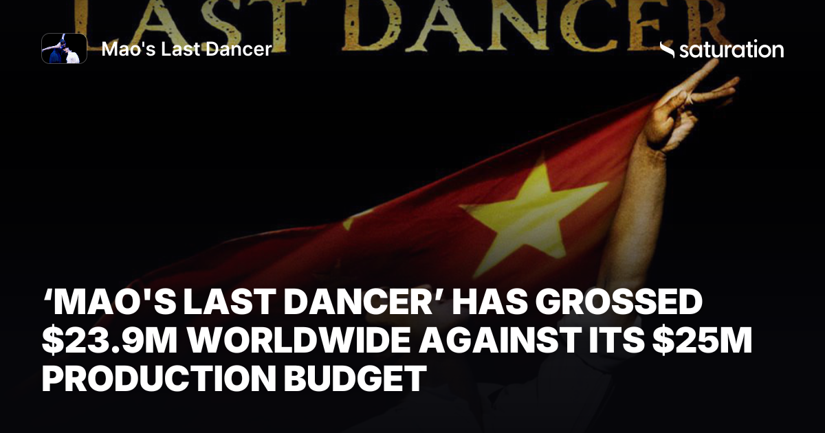 Mao's Last Dancer share card