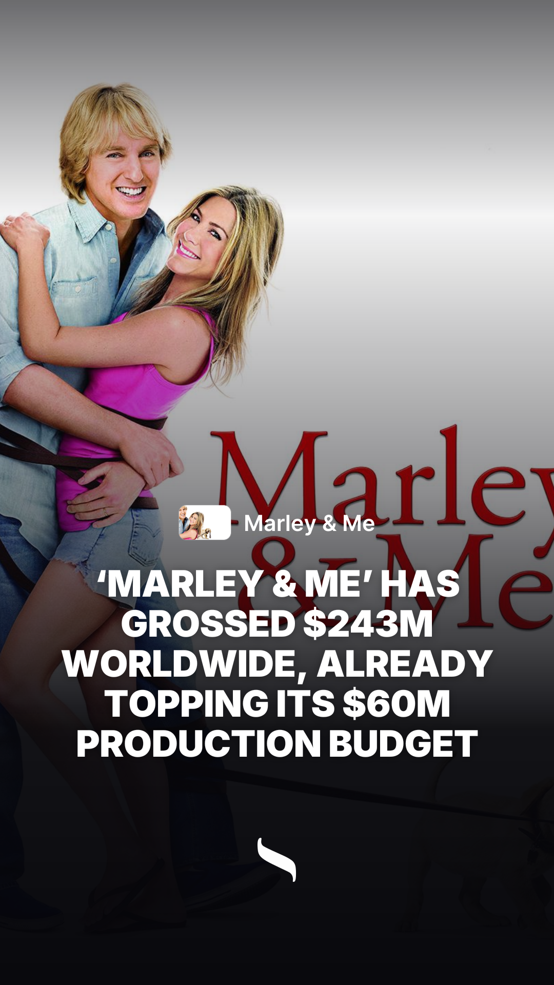 Marley & Me share card