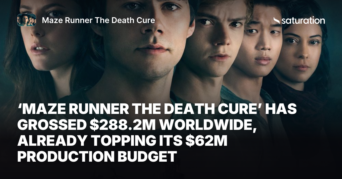 Maze Runner The Death Cure share card
