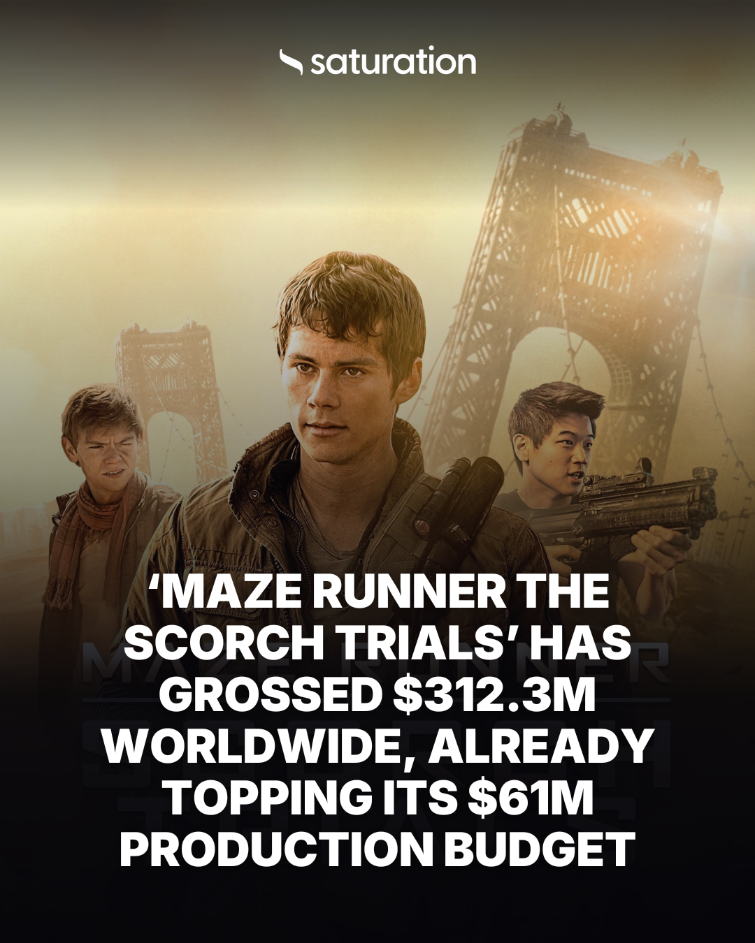 Maze Runner The Scorch Trials share card