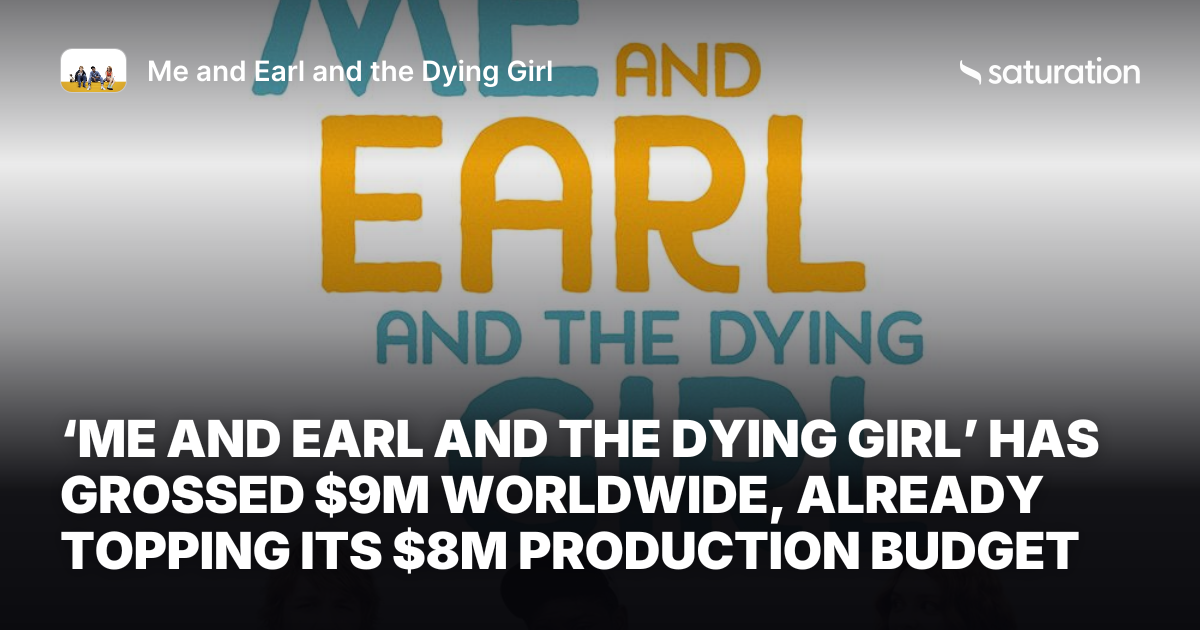 Me and Earl and the Dying Girl share card