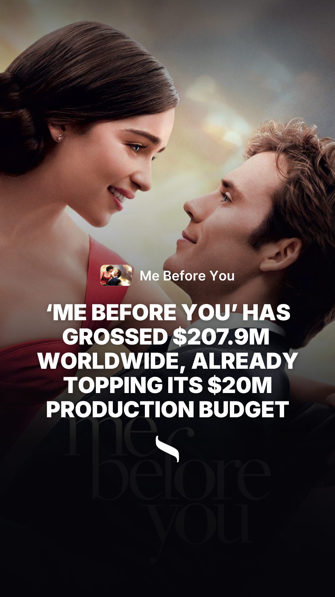 Me Before You share card