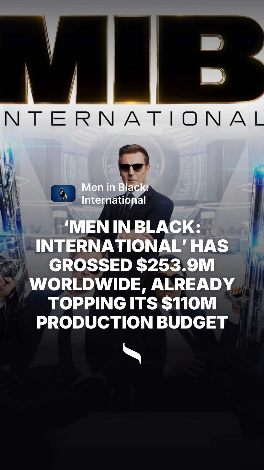 Men in Black: International share card