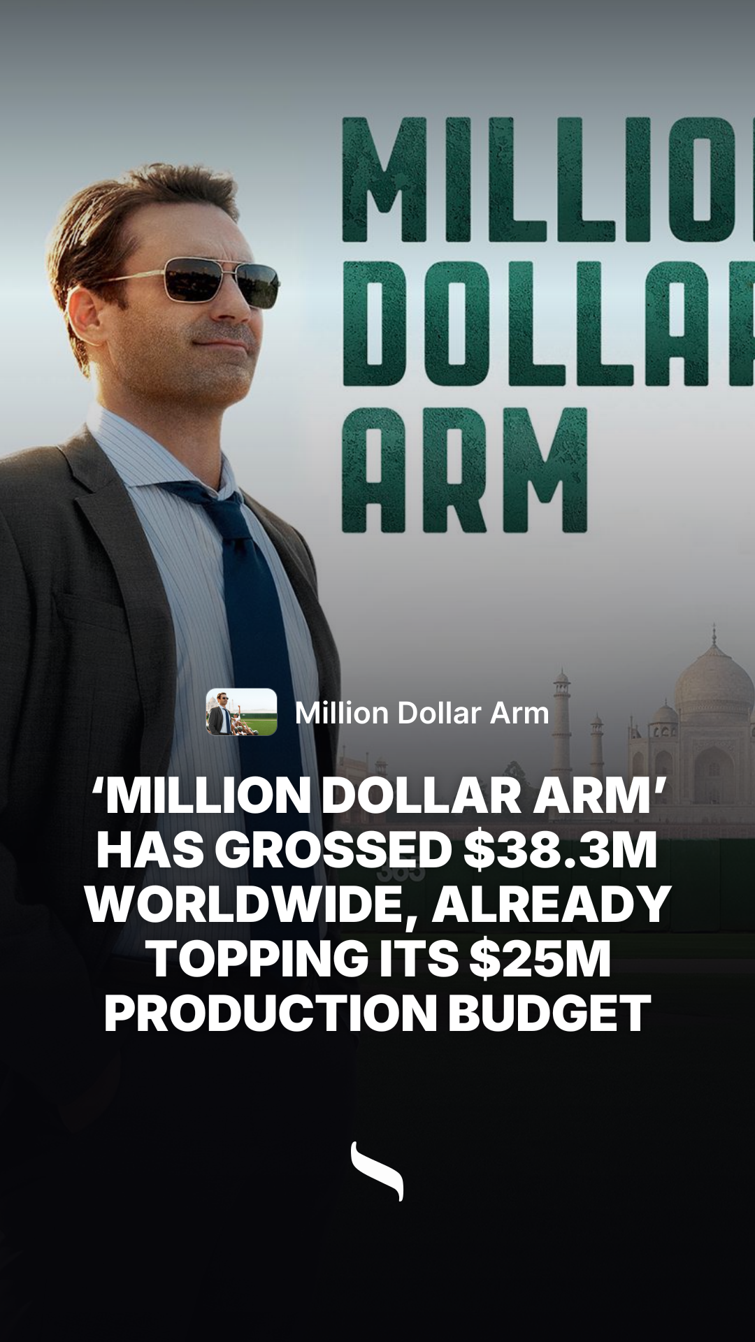 Million Dollar Arm share card