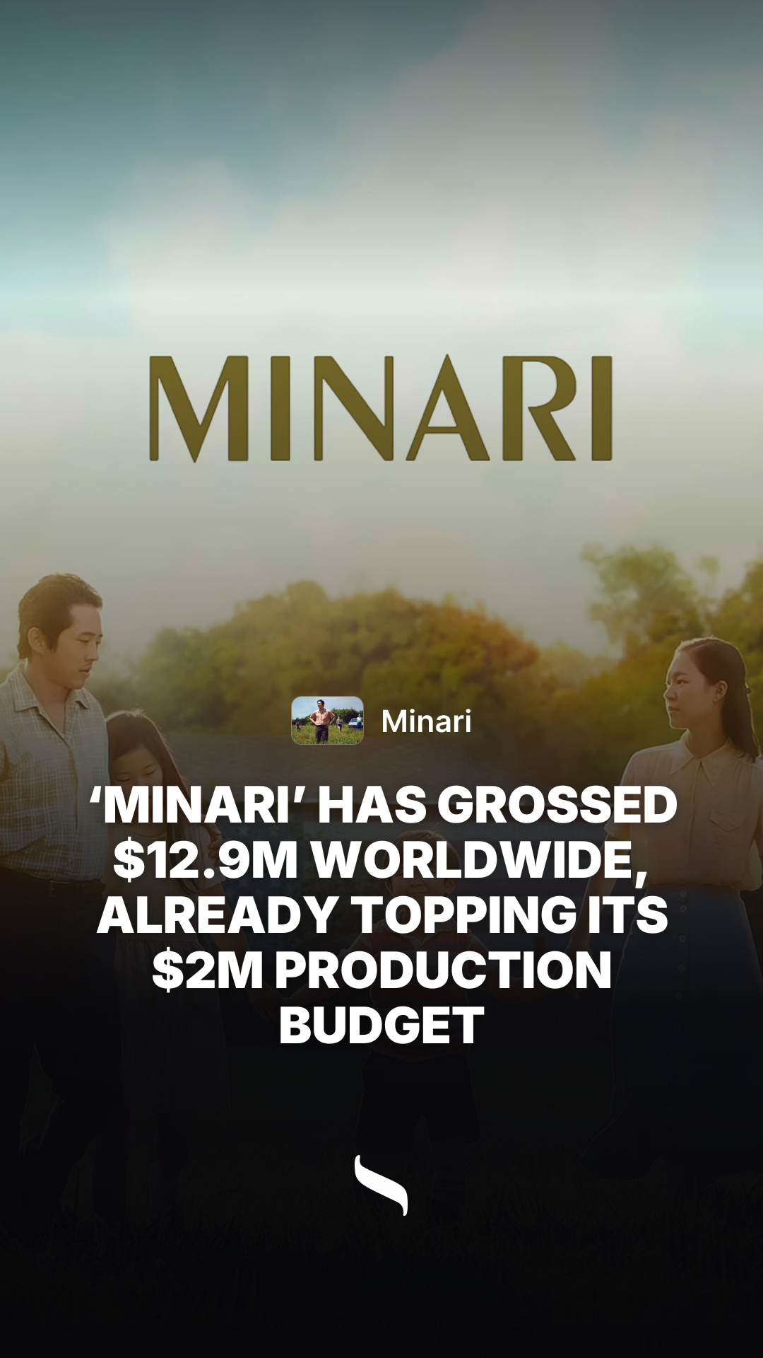 Minari share card