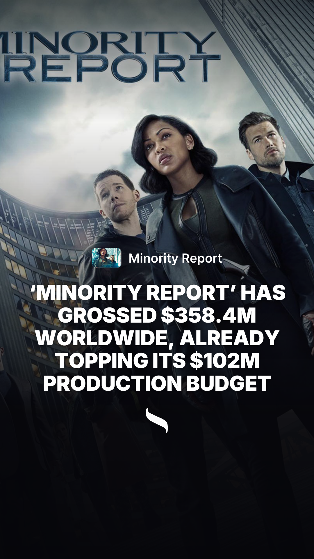 Minority Report share card
