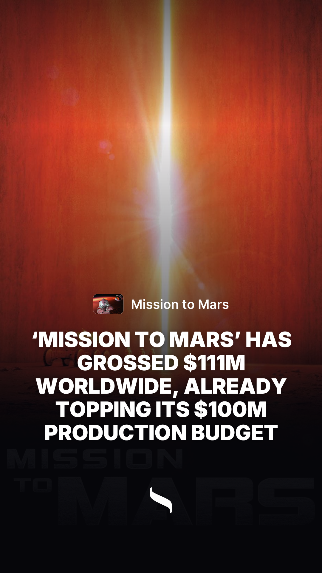 Mission to Mars share card