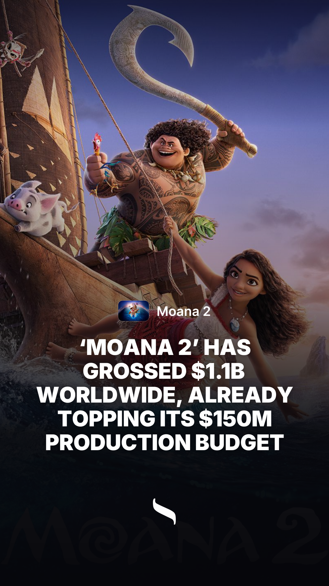 Moana 2 share card