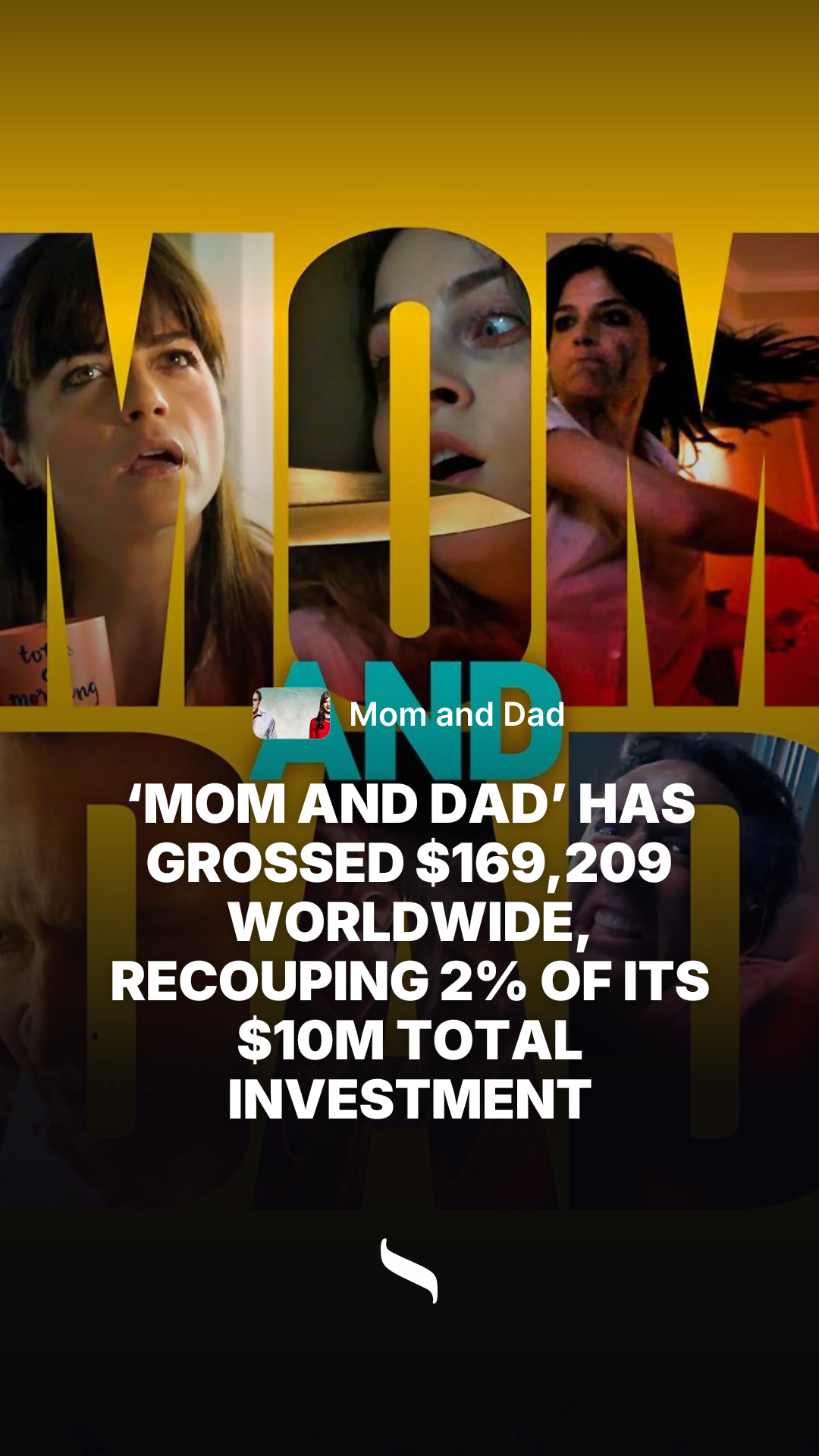 Mom and Dad share card