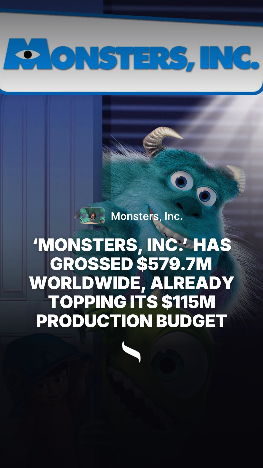Monsters, Inc. share card
