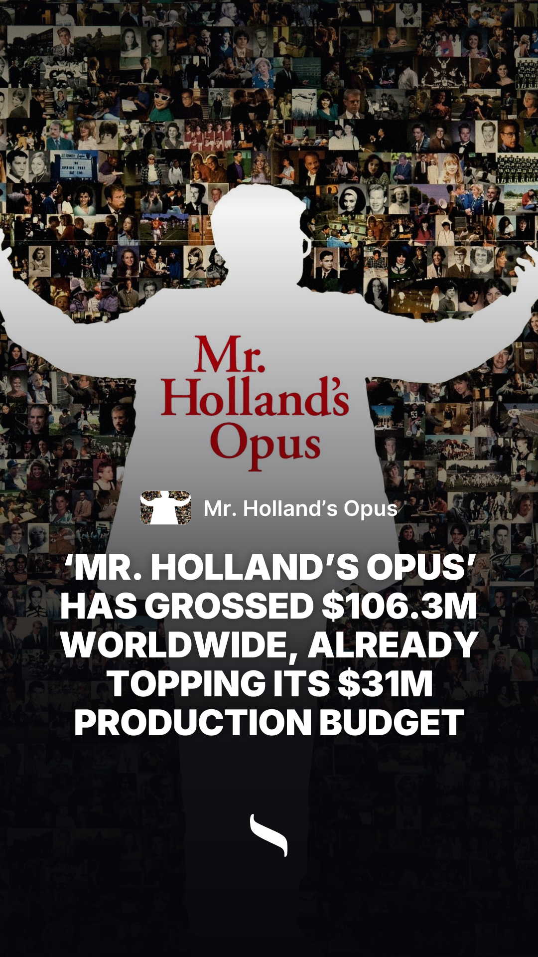 Mr. Holland’s Opus share card