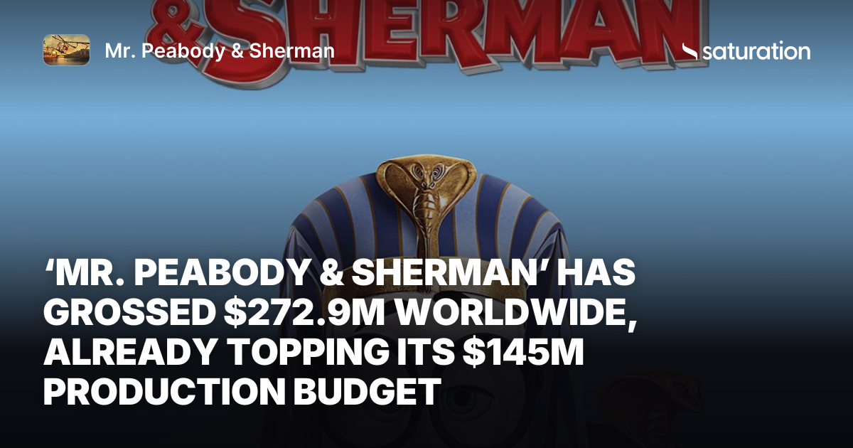 Mr. Peabody & Sherman share card