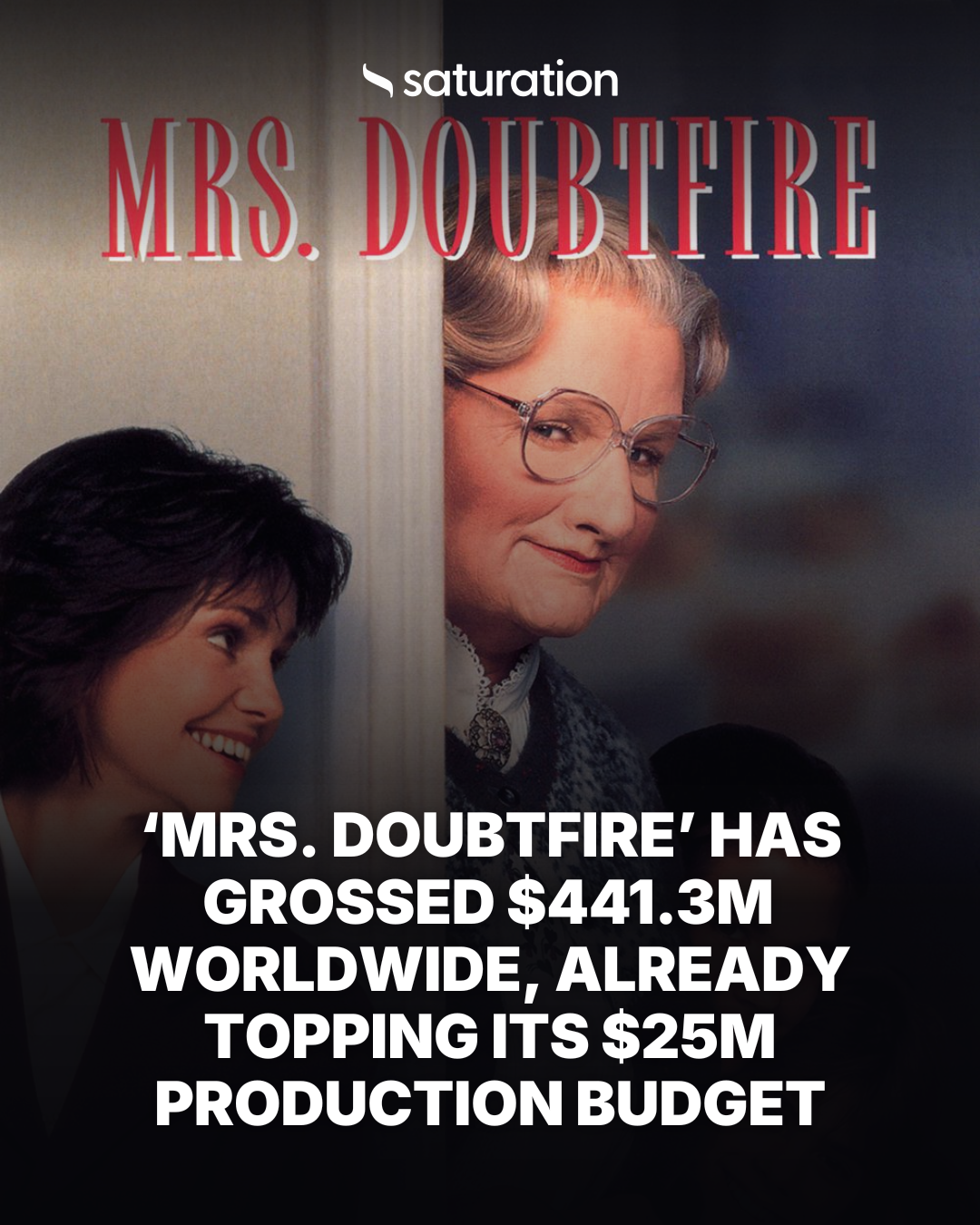 Mrs. Doubtfire share card