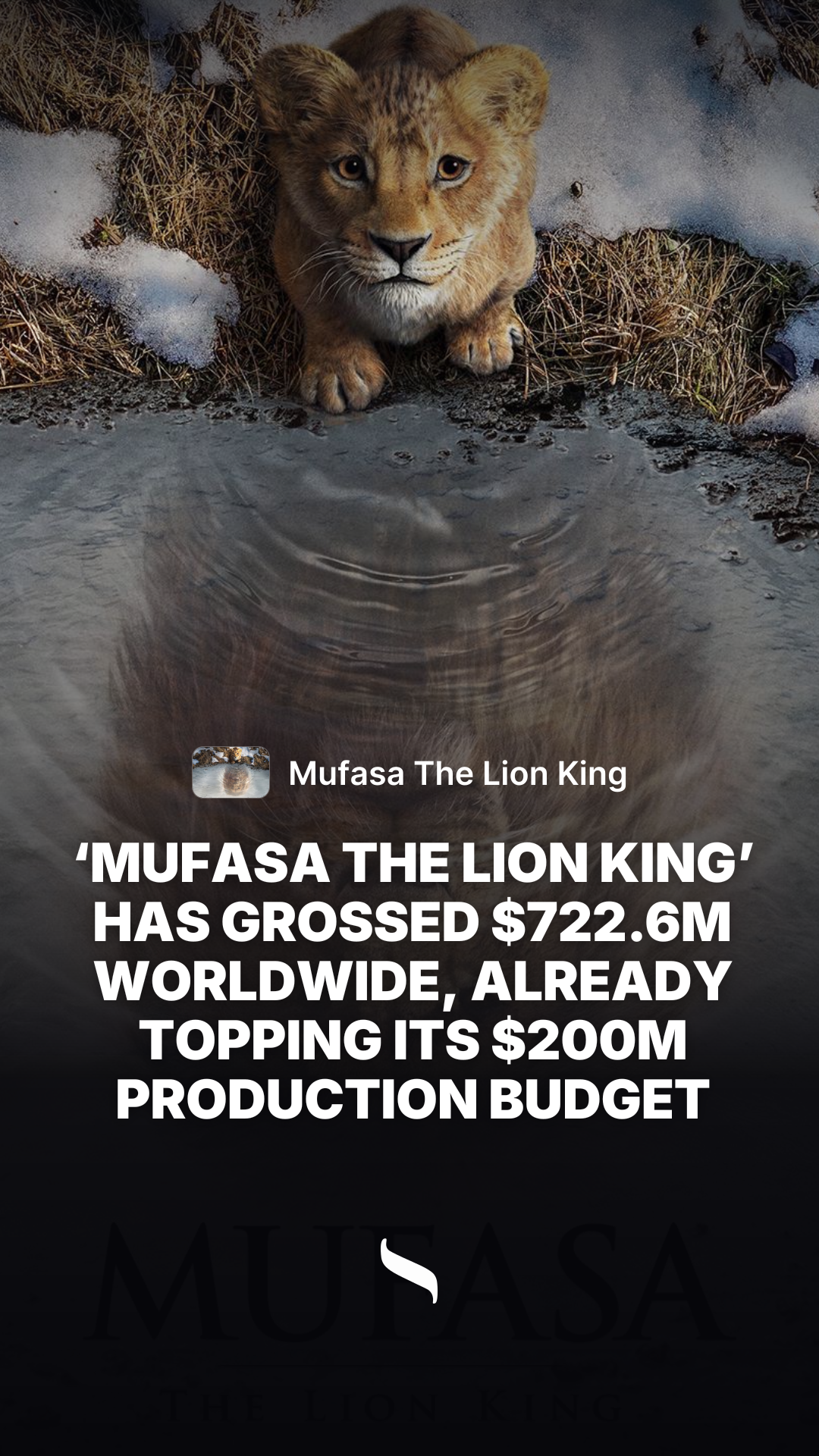 Mufasa The Lion King share card