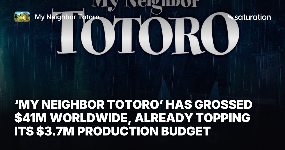 My Neighbor Totoro share card