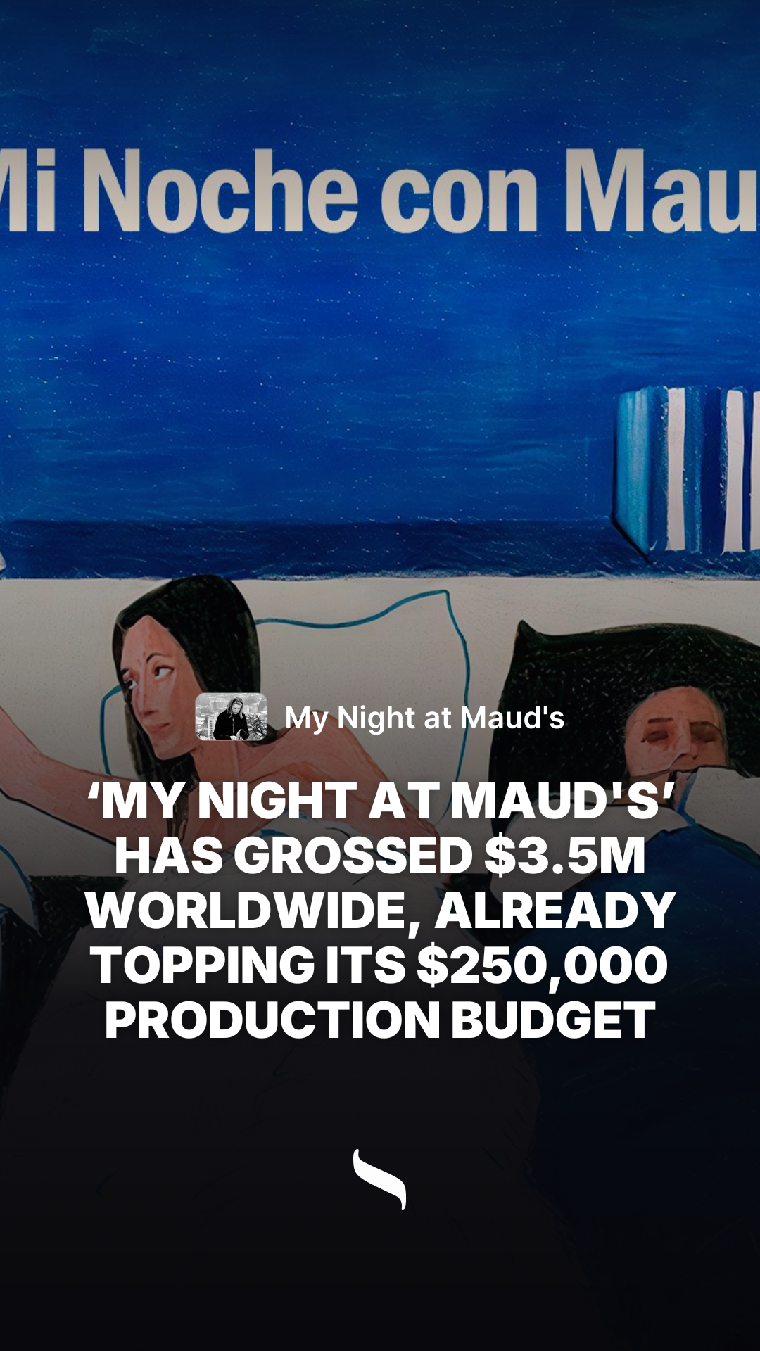 My Night at Maud's share card