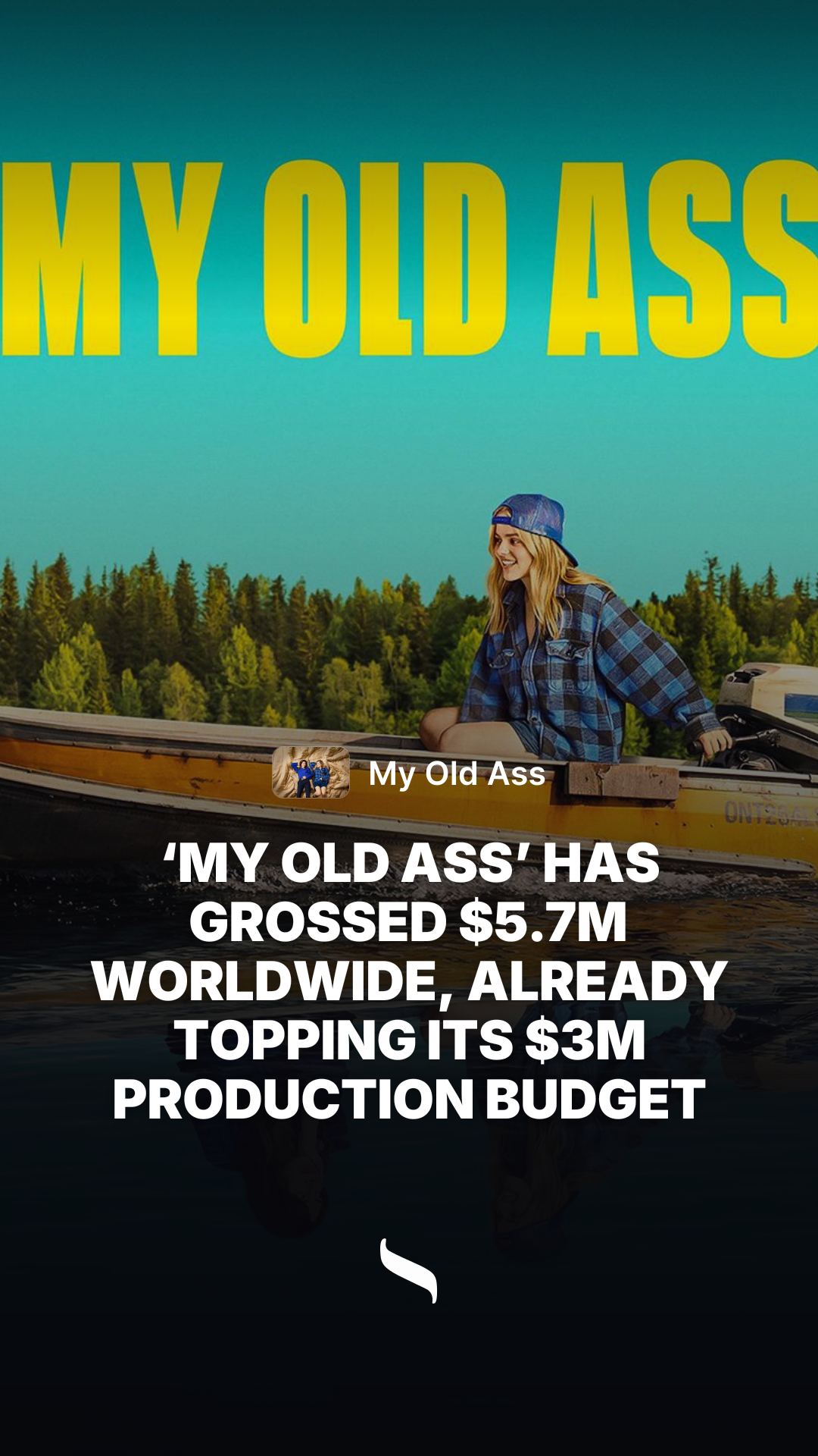 My Old Ass share card