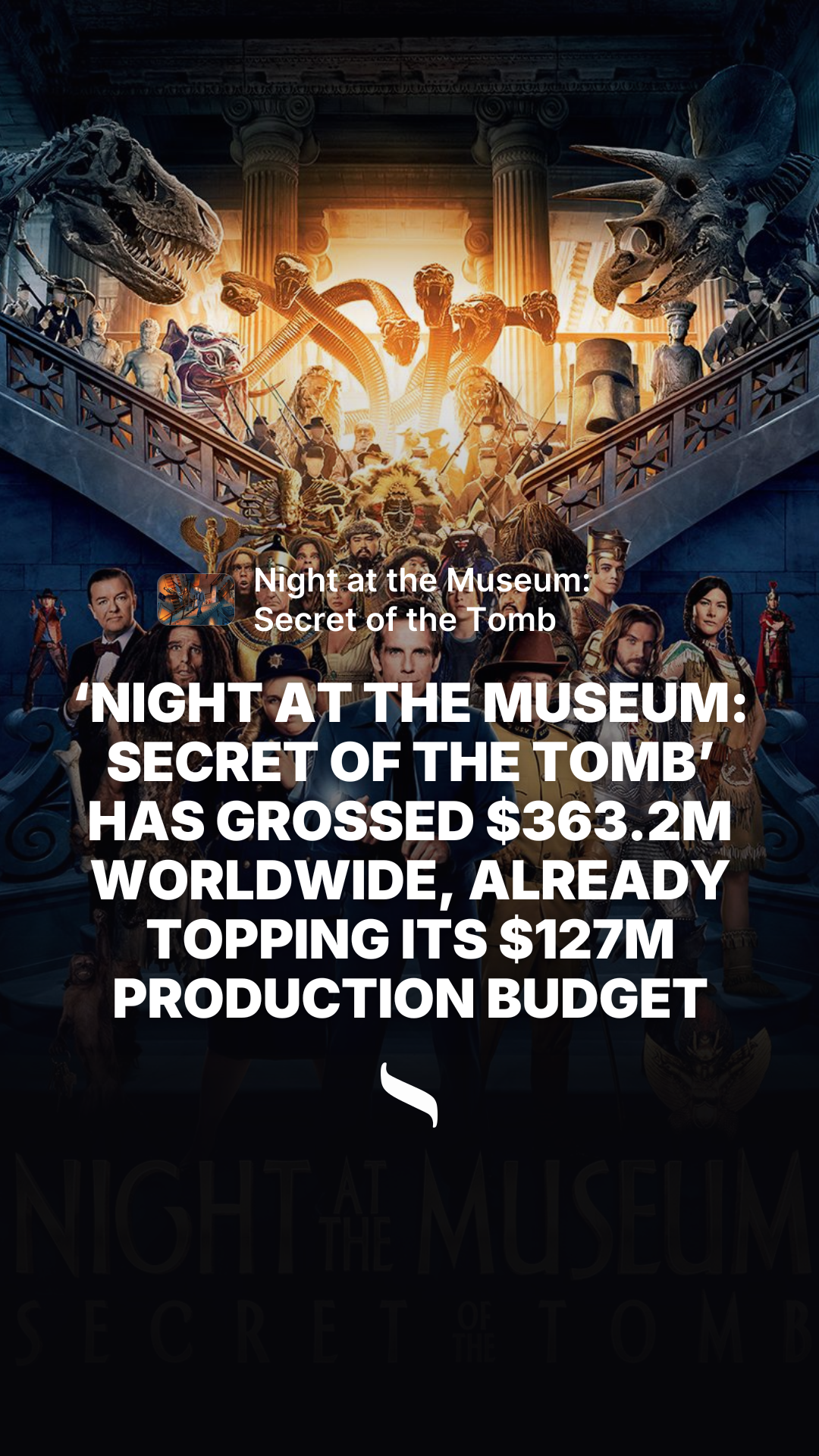 Night at the Museum: Secret of the Tomb share card