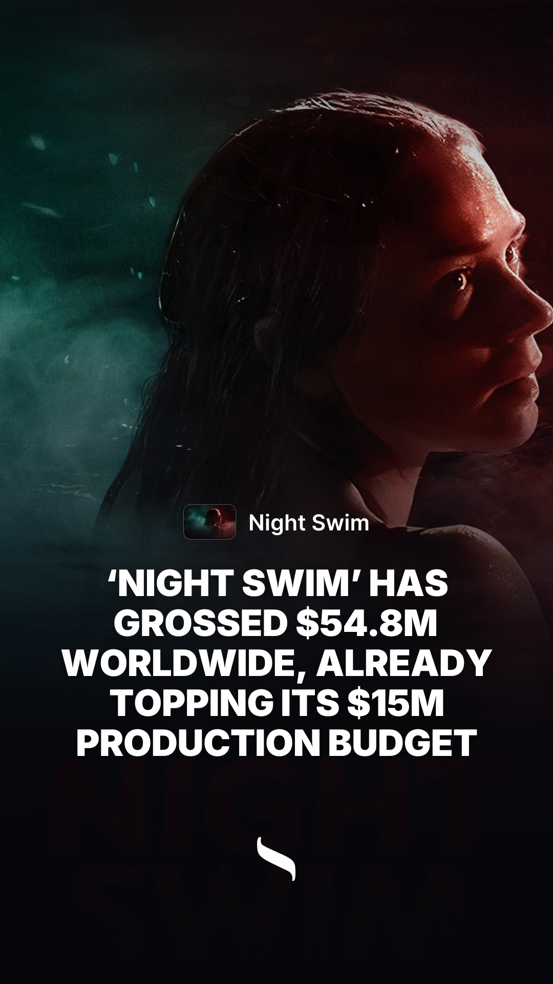 Night Swim share card